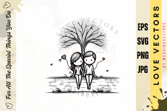 C456: Crafting Timeless Romance with Wedding Vectors