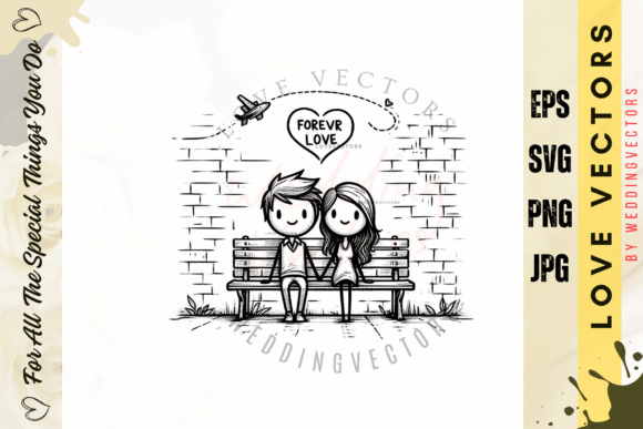 C694 Wedding and Love Vectors: Timeless Illustrations for Designers