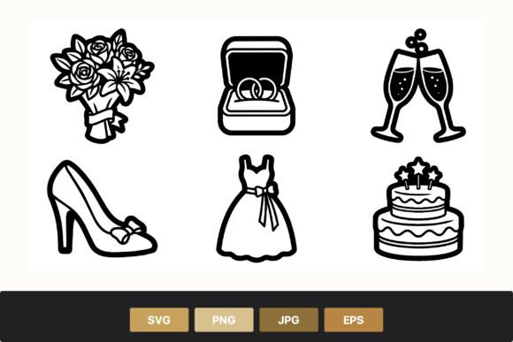 Celebrate in Style: The Ultimate Wedding Icon Collection