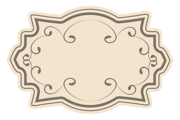 Craft Paper Decorative Frames: Your Wedding Label Design Secret Weapon