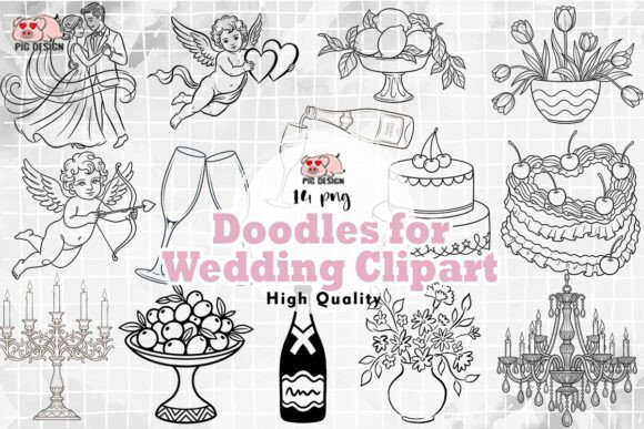 Designing with Delight: A Guide to Wedding Clipart