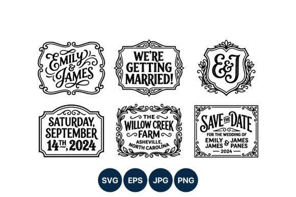 Elegant Script for Modern Romance: The Emily James Lettering Set